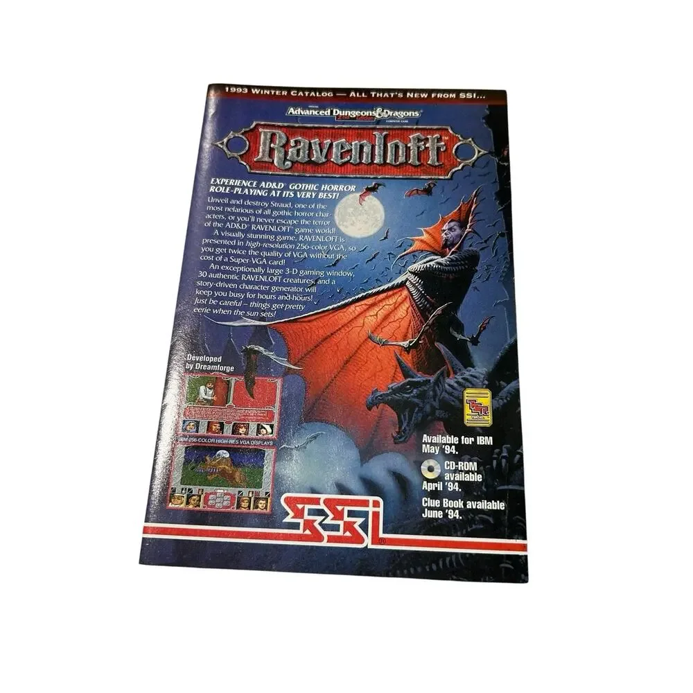 Dungeons And Dragons Fantasy Empires Computer Game BOX + Manuals ONLY NO GAME